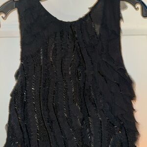 Beautiful black dress with gems